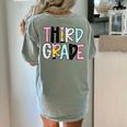 Back To School Third Grade Teacher First Day Of 3rd Grade Women's Comfort Colors T-Shirt Back Print Bay Back To School Third Grade Teacher First Day Of 3rd Grade Women's Comfort Colors T-Shirt Back Print Bay