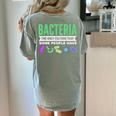 Bacteria Culture Biology Science Teacher Biologist Women's Comfort Colors T-Shirt Back Print Bay Bacteria Culture Biology Science Teacher Biologist Women's Comfort Colors T-Shirt Back Print Bay