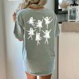 Ballet Ghost Dancer Spooky Dance Teacher Halloween Costume Women's Comfort Colors T-Shirt Back Print Bay Ballet Ghost Dancer Spooky Dance Teacher Halloween Costume Women's Comfort Colors T-Shirt Back Print Bay