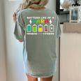 Battery Life Of a Paraprofessional Para Teacher Life Women's Comfort Colors T-Shirt Back Print Bay Battery Life Of a Paraprofessional Para Teacher Life Women's Comfort Colors T-Shirt Back Print Bay