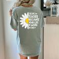 i Became a Teacher Because Your Life Is Worth My Time Women's Comfort Colors T-Shirt Back Print Bay i Became a Teacher Because Your Life Is Worth My Time Women's Comfort Colors T-Shirt Back Print Bay