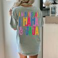 I Am Bilingual I Haha And Jaja Latina Latino Spanish Teacher Women's Comfort Colors T-Shirt Back Print Bay I Am Bilingual I Haha And Jaja Latina Latino Spanish Teacher Women's Comfort Colors T-Shirt Back Print Bay