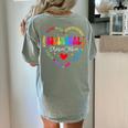 Bilingues Dream Team Dual Language Bilingual Crew Teacher Women's Comfort Colors T-Shirt Back Print Bay Bilingues Dream Team Dual Language Bilingual Crew Teacher Women's Comfort Colors T-Shirt Back Print Bay
