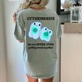 Biology T Shirts Science Biology Teacher Idea Women's Comfort Colors T-Shirt Back Print Bay