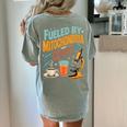 Biology Teacher Science Fueled By Mitochondria Coffee Women's Comfort Colors T-Shirt Back Print Bay Biology Teacher Science Fueled By Mitochondria Coffee Women's Comfort Colors T-Shirt Back Print Bay