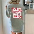 Bow Strawberry Kindergarten Is My Jam Teacher Kinder Team Women's Comfort Colors T-Shirt Back Print Bay Bow Strawberry Kindergarten Is My Jam Teacher Kinder Team Women's Comfort Colors T-Shirt Back Print Bay