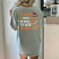 My Broom Broke So Now I Teach Music Teacher Halloween Women's Comfort Colors T-Shirt Back Print Bay My Broom Broke So Now I Teach Music Teacher Halloween Women's Comfort Colors T-Shirt Back Print Bay