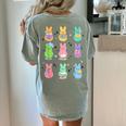Bunny Reading Books Easter Day Librarian Teacher Book Women's Comfort Colors T-Shirt Back Print Bay Bunny Reading Books Easter Day Librarian Teacher Book Women's Comfort Colors T-Shirt Back Print Bay