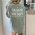 Calculate Kindness Into Every Equation Math Teacher Orange Women's Comfort Colors T-Shirt Back Print Bay Calculate Kindness Into Every Equation Math Teacher Orange Women's Comfort Colors T-Shirt Back Print Bay