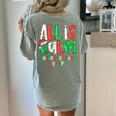 All Calm Said No Teacher Teacher Christmas Lights Women's Comfort Colors T-Shirt Back Print Bay All Calm Said No Teacher Teacher Christmas Lights Women's Comfort Colors T-Shirt Back Print Bay