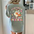 You Can't Scare Me I Teach Preschool Teacher Team Halloween Women's Comfort Colors T-Shirt Back Print Bay