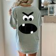 Carrot Teacher Matching Halloween Costume Women's Comfort Colors T-Shirt Back Print Bay