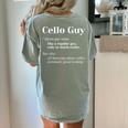 Cello Guy Definition Cello Player Classical Music Teacher Women's Comfort Colors T-Shirt Back Print Bay Cello Guy Definition Cello Player Classical Music Teacher Women's Comfort Colors T-Shirt Back Print Bay
