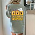 Chemistry Boo The Element Of Surprise Science Teacher Women's Comfort Colors T-Shirt Back Print Bay Chemistry Boo The Element Of Surprise Science Teacher Women's Comfort Colors T-Shirt Back Print Bay