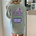 Chemistry Teacher Halloween Shirt School POTION MASTER Women's Comfort Colors T-Shirt Back Print Bay Chemistry Teacher Halloween Shirt School POTION MASTER Women's Comfort Colors T-Shirt Back Print Bay