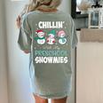 Chillin' With My Preschool Snowmies Teacher Christmas Men Women Kids Women's Comfort Colors T-Shirt Back Print Bay Chillin' With My Preschool Snowmies Teacher Christmas Men Women Kids Women's Comfort Colors T-Shirt Back Print Bay