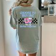 Choose To Include Special Education Teacher Autism Awareness Women's Comfort Colors T-Shirt Back Print Bay Choose To Include Special Education Teacher Autism Awareness Women's Comfort Colors T-Shirt Back Print Bay
