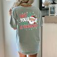 Christmas Teacher Surprise Did You Take Attendance Women's Comfort Colors T-Shirt Back Print Bay Christmas Teacher Surprise Did You Take Attendance Women's Comfort Colors T-Shirt Back Print Bay