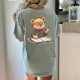 Classroom Fun With Teddy Bear Teacher Women's Comfort Colors T-Shirt Back Print Bay Classroom Fun With Teddy Bear Teacher Women's Comfort Colors T-Shirt Back Print Bay