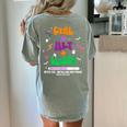 Computer Teacher Spooky Halloween Technology STEM Engineer Women's Comfort Colors T-Shirt Back Print Bay