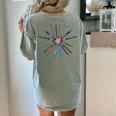 Cool Brush Heart Shape Art Teacher Paint For Artist Painter Women's Comfort Colors T-Shirt Back Print Bay Cool Brush Heart Shape Art Teacher Paint For Artist Painter Women's Comfort Colors T-Shirt Back Print Bay