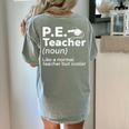 Cool PE Teacher Art For Men Women Physical Education Teacher Women's Comfort Colors T-Shirt Back Print Bay Cool PE Teacher Art For Men Women Physical Education Teacher Women's Comfort Colors T-Shirt Back Print Bay