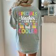 Cool Specials Teacher Specials Team Specials Squad Women's Comfort Colors T-Shirt Back Print Bay Cool Specials Teacher Specials Team Specials Squad Women's Comfort Colors T-Shirt Back Print Bay
