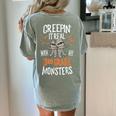 Creepin It Real With My 3rd Grade Monsters Halloween Teacher Women's Comfort Colors T-Shirt Back Print Bay Creepin It Real With My 3rd Grade Monsters Halloween Teacher Women's Comfort Colors T-Shirt Back Print Bay