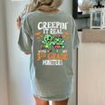 Creepin It Real Monster School 3rd Grade Teacher Halloween Women's Comfort Colors T-Shirt Back Print Bay Creepin It Real Monster School 3rd Grade Teacher Halloween Women's Comfort Colors T-Shirt Back Print Bay