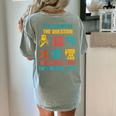 CTE Teacher CTE Crew When Will I Use This In Real Life Women's Comfort Colors T-Shirt Back Print Bay