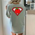 Cute Distressed Super Teacher Superhero Apple Shirt Women's Comfort Colors T-Shirt Back Print Bay Cute Distressed Super Teacher Superhero Apple Shirt Women's Comfort Colors T-Shirt Back Print Bay
