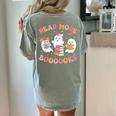 Cute Ghost Book Read More Books Teachers Halloween Women's Comfort Colors T-Shirt Back Print Bay Cute Ghost Book Read More Books Teachers Halloween Women's Comfort Colors T-Shirt Back Print Bay