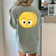 Cute Good Egg Teacher Halloween Costume Group The Big Cheese Women's Comfort Colors T-Shirt Back Print Bay