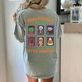 Cute Halloween Teacher Women's Comfort Colors T-Shirt Back Print Bay Cute Halloween Teacher Women's Comfort Colors T-Shirt Back Print Bay