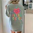 Cute Maestra Teacher Women's Comfort Colors T-Shirt Back Print Bay