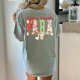 Cute Santas Favorite Para Christmas Paraprofessional Teacher Women's Comfort Colors T-Shirt Back Print Bay Cute Santas Favorite Para Christmas Paraprofessional Teacher Women's Comfort Colors T-Shirt Back Print Bay