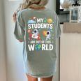 Cute School Teacher My Students Are Out Of This World Space Women's Comfort Colors T-Shirt Back Print Bay Cute School Teacher My Students Are Out Of This World Space Women's Comfort Colors T-Shirt Back Print Bay