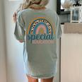 Cute Special Education Leopard Print SPED Teacher Idea Women's Comfort Colors T-Shirt Back Print Bay Cute Special Education Leopard Print SPED Teacher Idea Women's Comfort Colors T-Shirt Back Print Bay