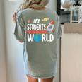 Cute Teacher My Students Are Out Of This World Space Men Women Kids Women's Comfort Colors T-Shirt Back Print Bay Cute Teacher My Students Are Out Of This World Space Men Women Kids Women's Comfort Colors T-Shirt Back Print Bay