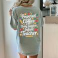 Daycare Provider Infant Teacher Quotes Toddler Teaching Women's Comfort Colors T-Shirt Back Print Bay