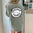 Dr Seuss Teacher Of All Things Red Emblem Women's Comfort Colors T-Shirt Back Print Bay Dr Seuss Teacher Of All Things Red Emblem Women's Comfort Colors T-Shirt Back Print Bay