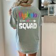 Dyslexia Awareness Month Dyslexia Teacher Therapist Women's Comfort Colors T-Shirt Back Print Bay
