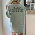 Easily Distracted By Rocks Rock Lover Geology Teacher Women's Comfort Colors T-Shirt Back Print Bay Easily Distracted By Rocks Rock Lover Geology Teacher Women's Comfort Colors T-Shirt Back Print Bay