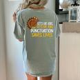 Lets Eat Kids Punctuation Turkey Thanksgiving Teacher Women's Comfort Colors T-Shirt Back Print Bay Lets Eat Kids Punctuation Turkey Thanksgiving Teacher Women's Comfort Colors T-Shirt Back Print Bay