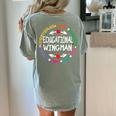 Educational Wingman Assistant Teaching a School Teacher Aide Women's Comfort Colors T-Shirt Back Print Bay Educational Wingman Assistant Teaching a School Teacher Aide Women's Comfort Colors T-Shirt Back Print Bay