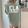 English Language Art Teacher Crew ELA Squad English Teacher Women's Comfort Colors T-Shirt Back Print Bay English Language Art Teacher Crew ELA Squad English Teacher Women's Comfort Colors T-Shirt Back Print Bay