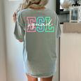ESL Squad Teacher English As A Second Language Women's Comfort Colors T-Shirt Back Print Bay ESL Squad Teacher English As A Second Language Women's Comfort Colors T-Shirt Back Print Bay