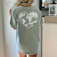 ESL Teacher ESOL Student Cute Heart Shape English Teacher Women's Comfort Colors T-Shirt Back Print Bay ESL Teacher ESOL Student Cute Heart Shape English Teacher Women's Comfort Colors T-Shirt Back Print Bay
