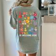 Everyone Is Welcome Here Tshirt Idaho Teacher Support Retro Women's Comfort Colors T-Shirt Back Print Bay Everyone Is Welcome Here Tshirt Idaho Teacher Support Retro Women's Comfort Colors T-Shirt Back Print Bay