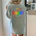 Exceptional Educator Squad Special Education Teacher Autism Women's Comfort Colors T-Shirt Back Print Bay